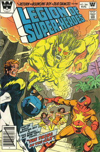 Cover Thumbnail for The Legion of Super-Heroes (DC, 1980 series) #266 [Whitman]