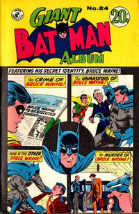 Cover Thumbnail for Giant Batman Album (K. G. Murray, 1962 series) #24