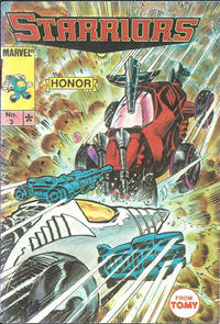 Cover Thumbnail for Starriors (Marvel, 1984 series) #3