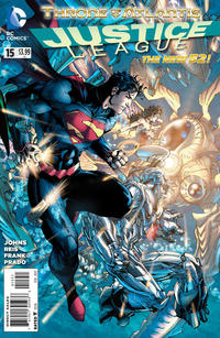 Cover Thumbnail for Justice League (DC, 2011 series) #15 [Jim Lee / Scott Williams Cover]