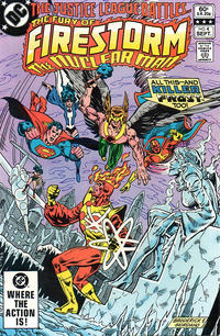Cover for The Fury of Firestorm (DC, 1982 series) #4 [Direct]