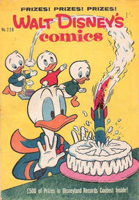Cover Thumbnail for Walt Disney's Comics (W. G. Publications; Wogan Publications, 1946 series) #220