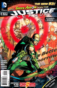Cover Thumbnail for Justice League (DC, 2011 series) #8 [Combo-Pack]
