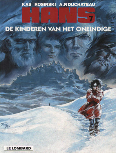 Cover for Hans (Le Lombard, 1983 series) #7 - De kinderen van het oneindige
