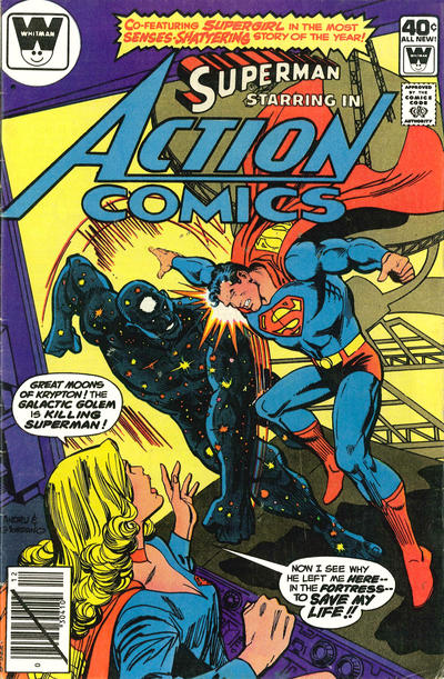 Cover for Action Comics (DC, 1938 series) #502 [Whitman]