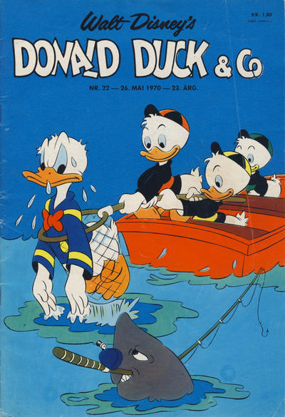 Cover for Donald Duck & Co (Hjemmet / Egmont, 1948 series) #22/1970