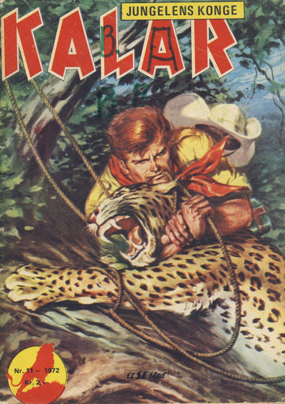 Cover for Kalar (Serieforlaget / Se-Bladene / Stabenfeldt, 1971 series) #11/1972