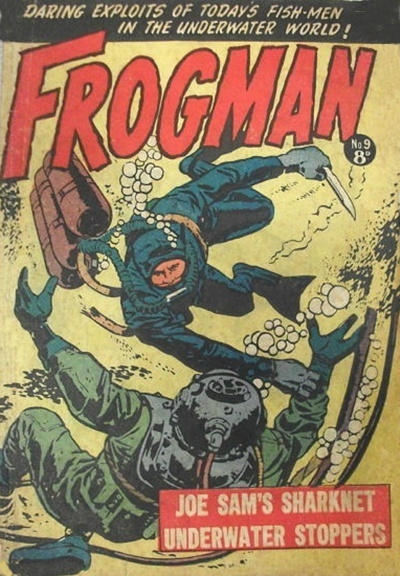Cover for Frogman (Horwitz, 1953 ? series) #9