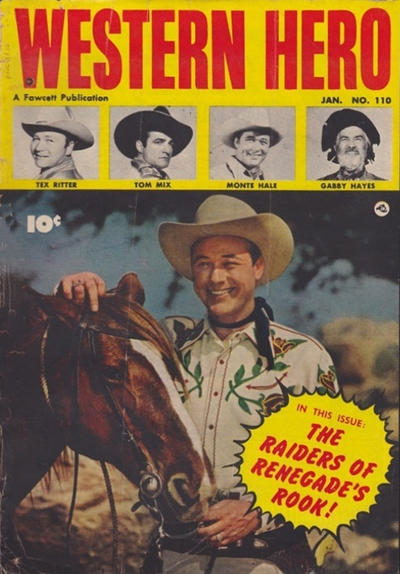 Cover for Western Hero (Fawcett, 1949 series) #110