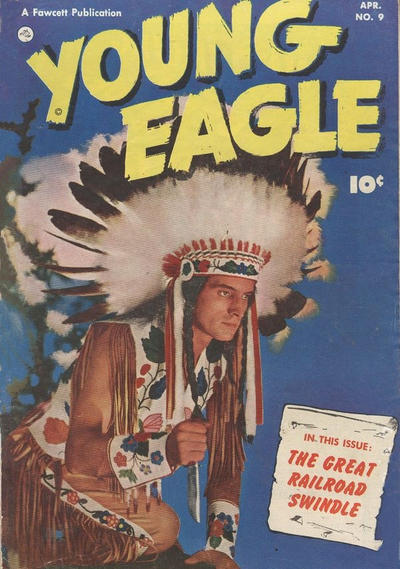 Cover for Young Eagle (Fawcett, 1950 series) #9