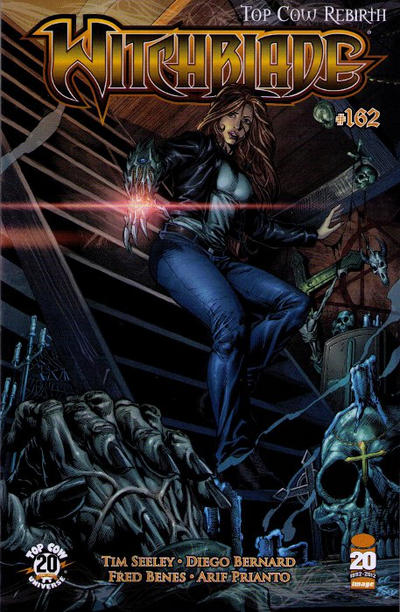 Cover for Witchblade (Image, 1995 series) #162 [Cover B by Diego Bernard & Fred Benes]