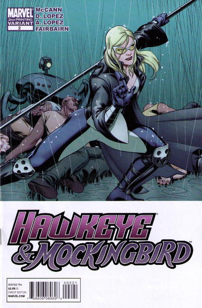 Cover for Hawkeye & Mockingbird (Marvel, 2010 series) #2 [Second Printing Variant]