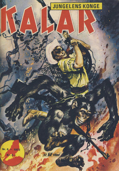 Cover for Kalar (Serieforlaget / Se-Bladene / Stabenfeldt, 1971 series) #6/1973