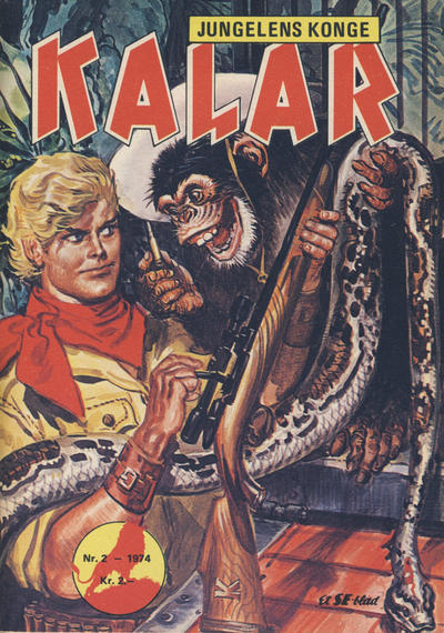 Cover for Kalar (Serieforlaget / Se-Bladene / Stabenfeldt, 1971 series) #2/1974
