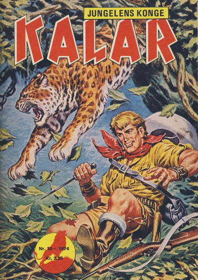 Cover for Kalar (Serieforlaget / Se-Bladene / Stabenfeldt, 1971 series) #10/1974