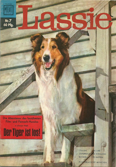 Cover for Lassie (Tessloff, 1959 series) #7