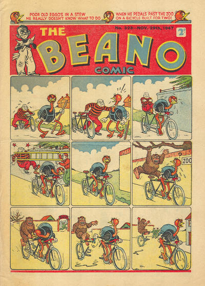 Cover for The Beano Comic (D.C. Thomson, 1938 series) #323