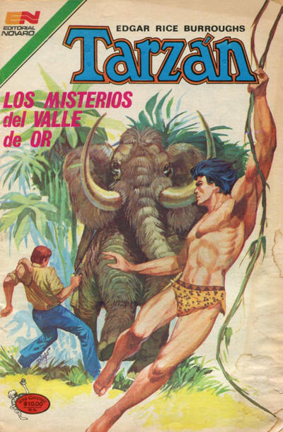Cover for Tarzán - Serie Avestruz (Editorial Novaro, 1975 series) #153