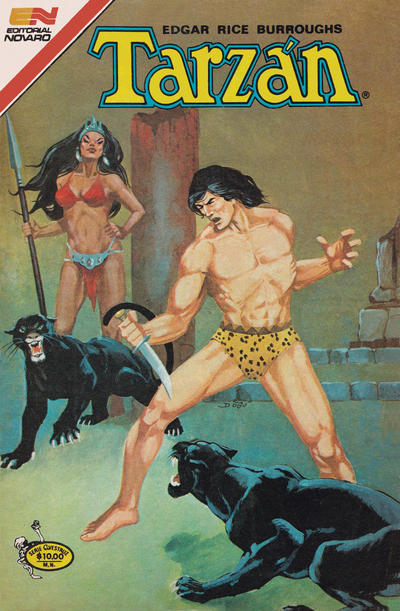 Cover for Tarzán - Serie Avestruz (Editorial Novaro, 1975 series) #154