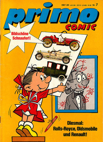 Cover for Primo (Gevacur, 1971 series) #7/1972