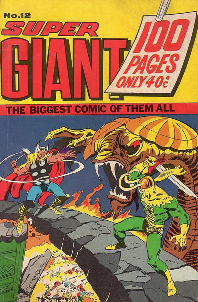 Cover for Super Giant (K. G. Murray, 1973 series) #12