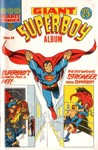 Cover for Giant Superboy Album (K. G. Murray, 1965 series) #11