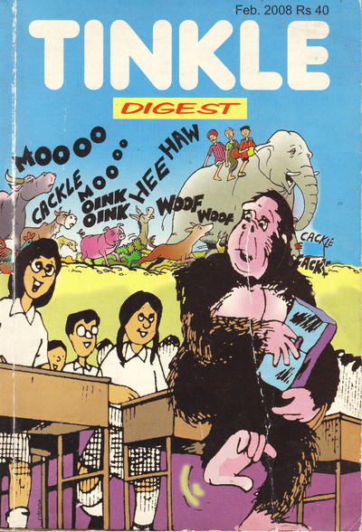 Cover for Tinkle Digest (India Book House, 1980 ? series) #194