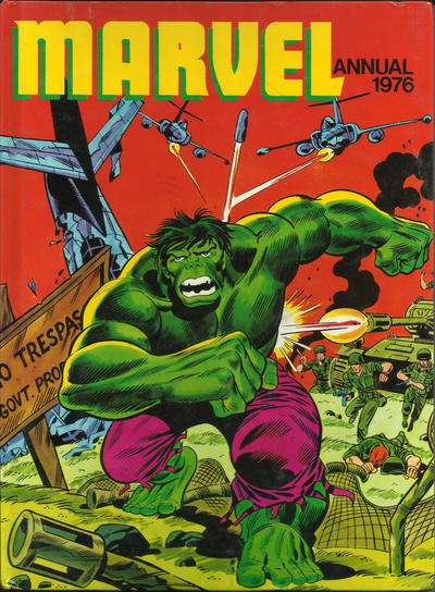 Cover for Marvel Annual (World Distributors, 1974 series) #1976