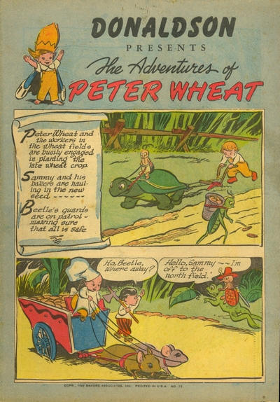 Cover for The Adventures of Peter Wheat (Peter Wheat Bread and Bakers Associates, 1948 series) #13