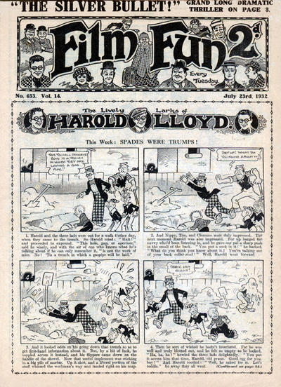 Cover for Film Fun (Amalgamated Press, 1920 series) #653