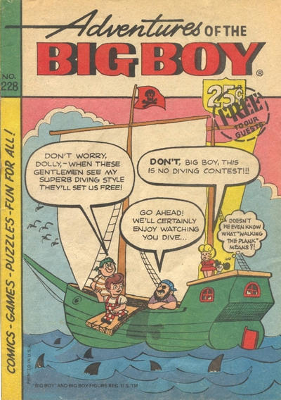 Cover for Adventures of the Big Boy (Webs Adventure Corporation, 1957 series) #228