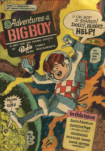 Cover for Adventures of the Big Boy (Webs Adventure Corporation, 1957 series) #338