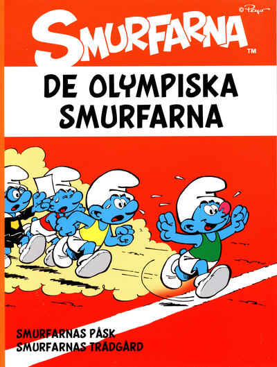Cover for Smurfarna (Bokförlaget Semic, 2011 series) #3 - De olympiska Smurfarna