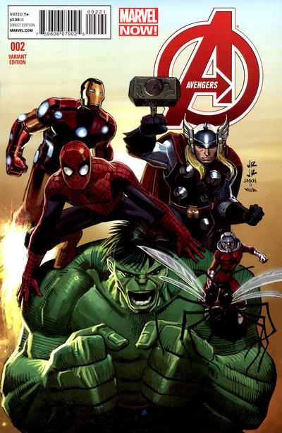 Cover for Avengers (Marvel, 2013 series) #2 [Romita Jr]