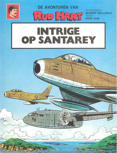 Cover for De avonturen van Rud Hart (De Vlijt, 1984 series) #4 - Intrige op Santarey
