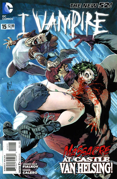 Cover for I, Vampire (DC, 2011 series) #15