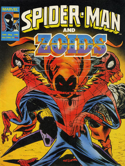 Cover for Spider-Man and Zoids (Marvel UK, 1986 series) #10