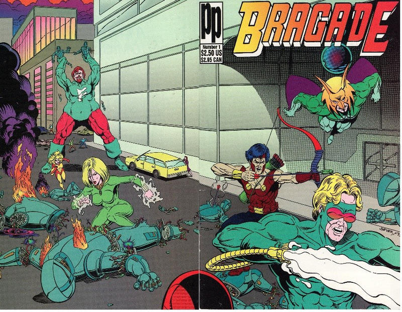 Cover for Bragade (Entity-Parody, 1993 series) #1