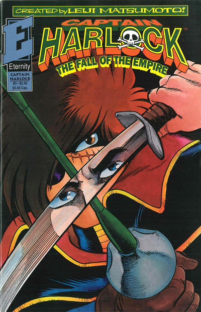 Cover for Captain Harlock: Fall of the Empire (Malibu, 1992 series) #3