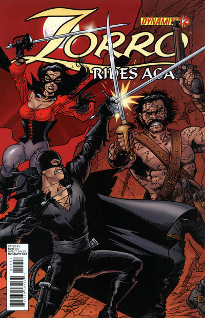 Cover for Zorro Rides Again (Dynamite Entertainment, 2011 series) #12