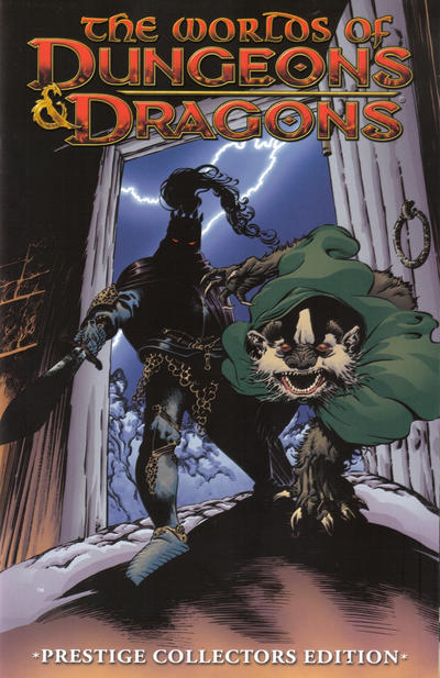 Cover for The Worlds of Dungeons & Dragons (Devil's Due Publishing, 2008 series) #3 [Cover B - Alan Smithee]
