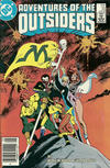 Cover for Adventures of the Outsiders (DC, 1986 series) #33 [Newsstand]