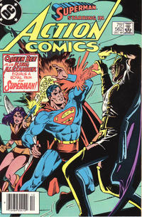 Cover Thumbnail for Action Comics (DC, 1938 series) #562 [Newsstand]