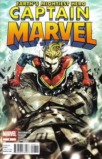 Cover for Captain Marvel (Marvel, 2012 series) #8