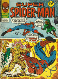 Cover Thumbnail for Super Spider-Man (Marvel UK, 1976 series) #260