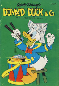 Cover for Donald Duck & Co (Hjemmet / Egmont, 1948 series) #45/1970