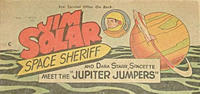 Cover Thumbnail for Jim Solar Space Sheriff and Dara Starr, Spacette Meet the "Jupiter Jumpers" (Vital Publications, 1954 series) 