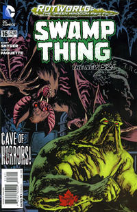 Cover for Swamp Thing (DC, 2011 series) #16 [Direct Sales]