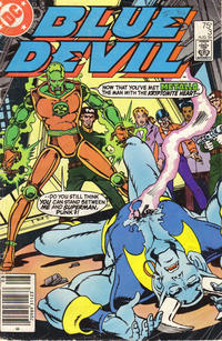 Cover Thumbnail for Blue Devil (DC, 1984 series) #3 [Newsstand]