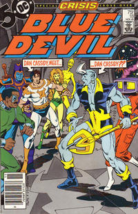 Cover for Blue Devil (DC, 1984 series) #18 [Newsstand]